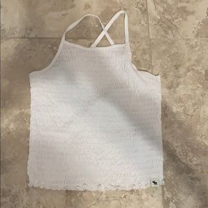 Girls smocked tank